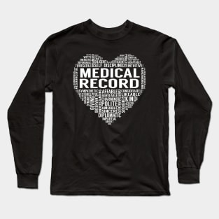 Medical Record Heart Long Sleeve T-Shirt